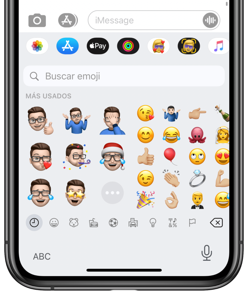 emoji en iOS 13