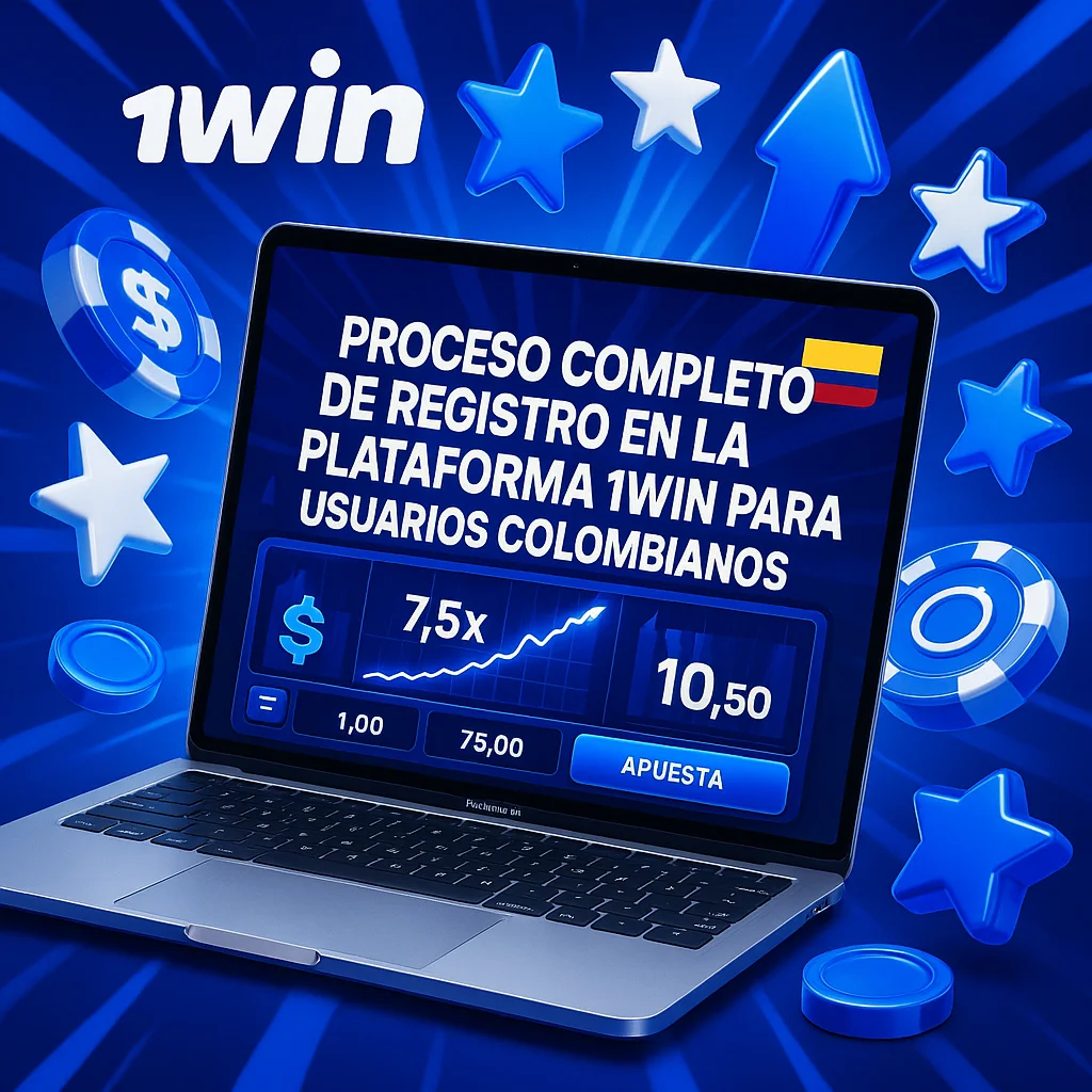 Proceso completo de registro en la plataforma 1win para usuarios colombianos